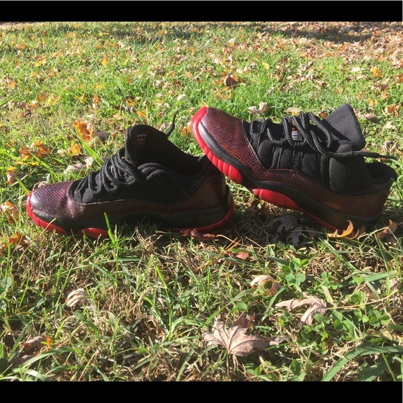 red snakeskin jordan 11
